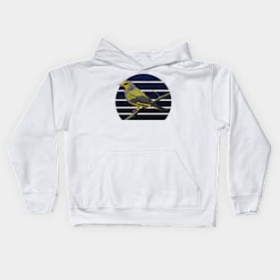 jz.birds Greenfinch Bird Animal Art Kids Hoodie